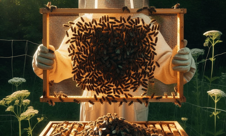 How Mated Queen Bees Influence Hive Population