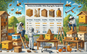 Factors to Consider When Buying Bee Equipment