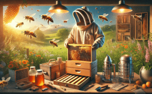 Components of a Bee Hive Starter Kit