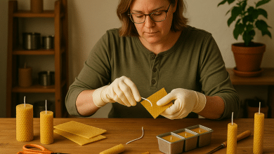 DIY Beeswax Candles A Step-by-Step Guide