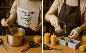 Step-by-Step Guide to Making Beeswax Candles