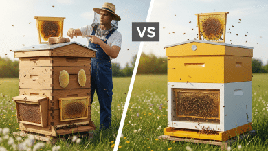 Choosing a Bee Hive Starter Kit Wooden vs. Plastic Hives
