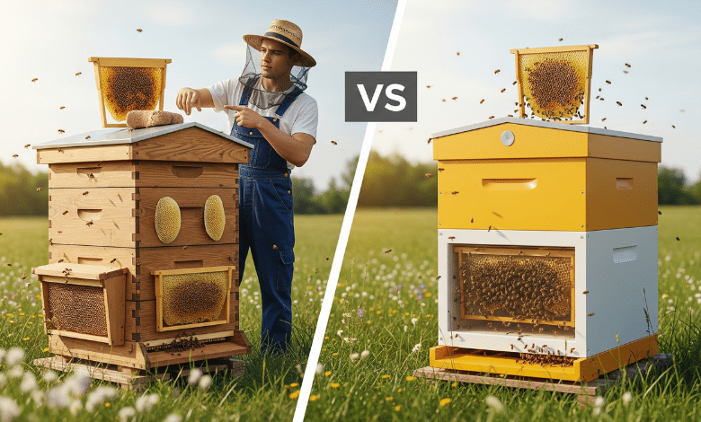 Choosing a Bee Hive Starter Kit Wooden vs. Plastic Hives