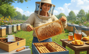 Harvesting Honey and Hive Products