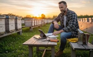 How To Inspect Bee Hive Safely